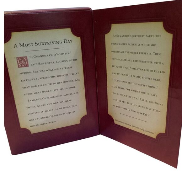 2003 Hallmark Samantha An American Girl Ornament Christmas - Picture 8 of 10